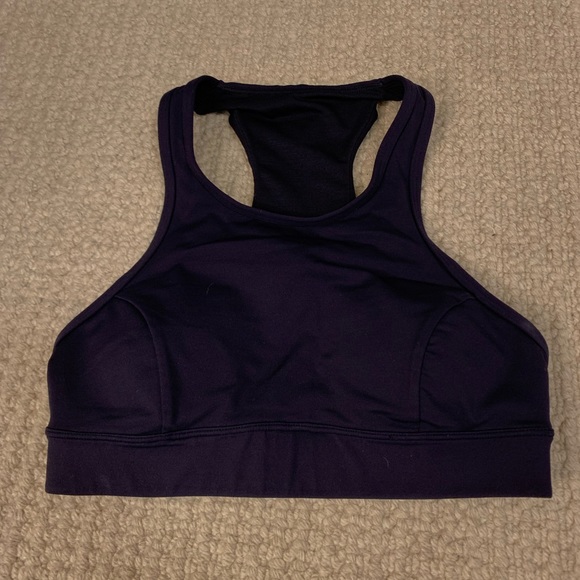 High neck LuLulemon sports bra - size 4 - Picture 2 of 6